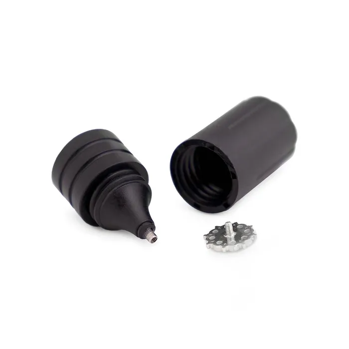 Painful Pleasures Anal Internal 09mm Black Plastic Magnetic Body Jewelry Holder Price Per 1