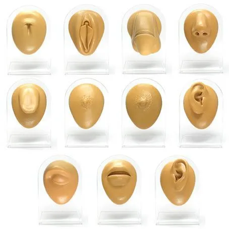 Painful Pleasures Female Sex Toys Silicone Female Nipple Display Tan Body Bit Version 1