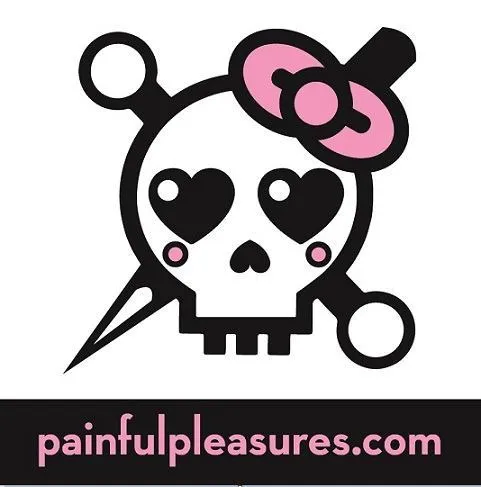 Painful Pleasures Girl Skull Sticker Painful Pleasures Vibrators Painful Pleasures Girl Skull Sticker Painful Pleasures Vibrators