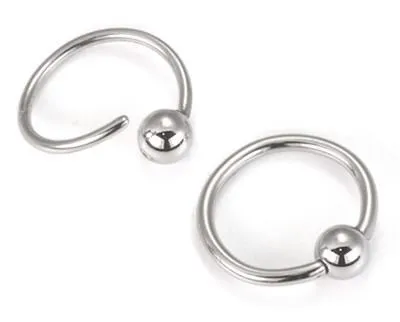 Painful Pleasures Male Sex Toys 20g Fixed Bead Annealed Steel Ring Price Per 1 Painful Pleasures Male Sex Toys 20g Fixed Bead Annealed Steel Ring Price Per 1