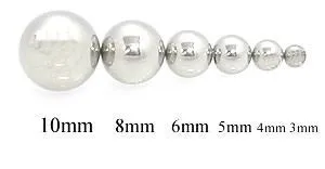 Painful Pleasures Male Sex Toys Snap Fit Replacement Steel Captive Ring Ball Price Per 1