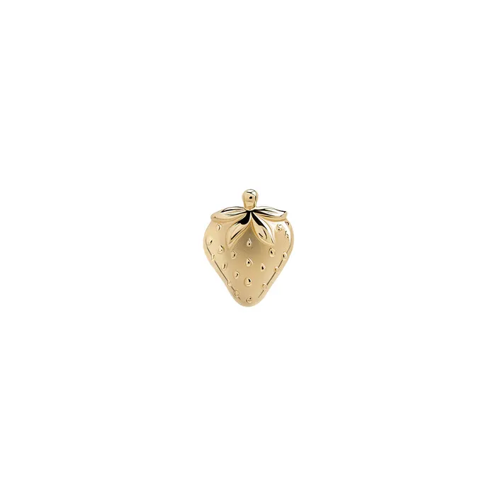 Painful Pleasures Vibrators Tilum 14kt Yellow Gold Strawberry Threadless Top Price Per 1 Painful Pleasures Vibrators Tilum 14kt Yellow Gold Strawberry Threadless Top Price Per 1