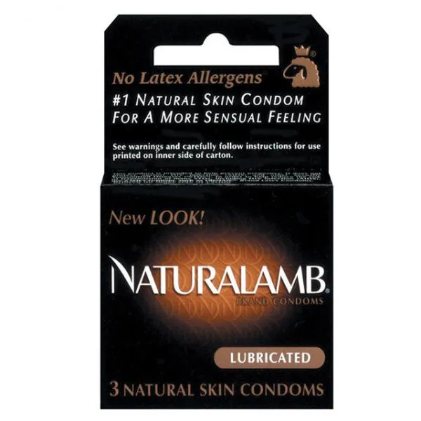 Paradise Marketing Vibrators Naturalamb Lubricated Condoms