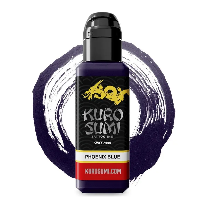 Phoenix Blue Kuro Sumi Tattoo Ink Pick Size Kuro Sumi Vibrators
