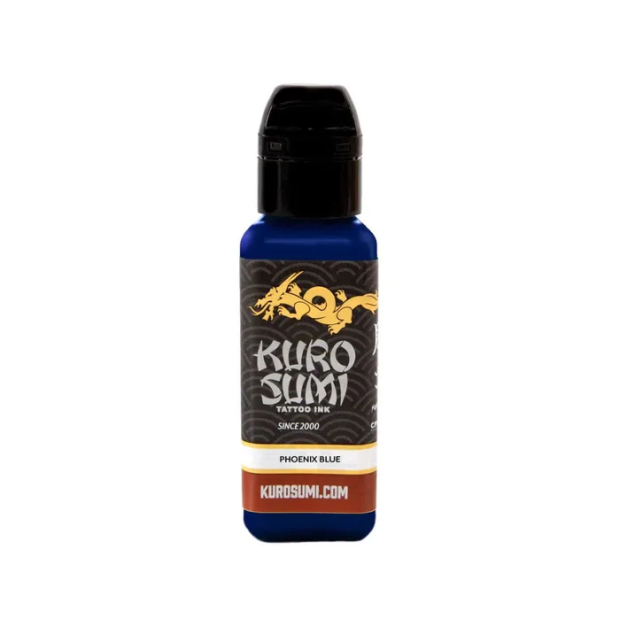 Phoenix Blue Kuro Sumi Tattoo Ink Pick Size Kuro Sumi Vibrators