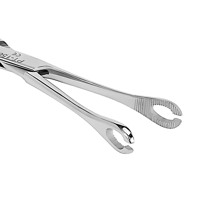 Pierced Tools Mini Forester Sponge 65 Slotted Steel Forceps with 2 Indents and No Lock Male Sex Toys