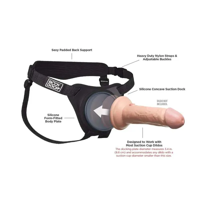 Pipedream Products Inc Body Dock Elite Universal Strapon Harness System Female Sex Toys