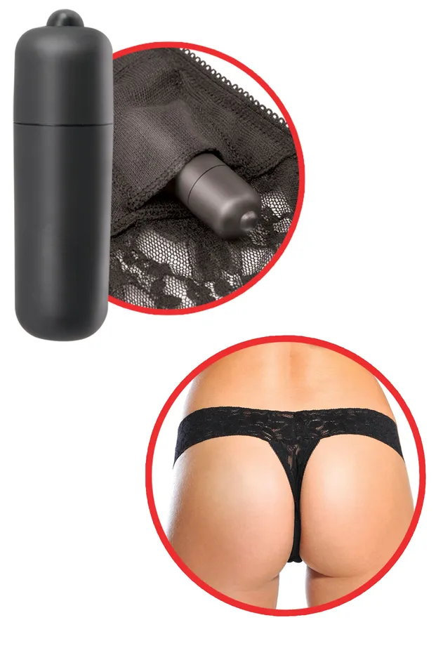 Pleasher Spot Female Sex Toys Fetish Fantasy Series Hanky Spank Me Vibe Panty