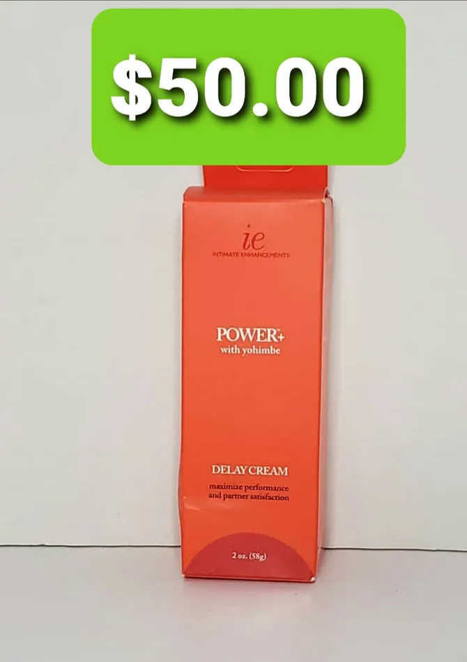 Pleasher Spot Male Sex Toys Power Delay Cream