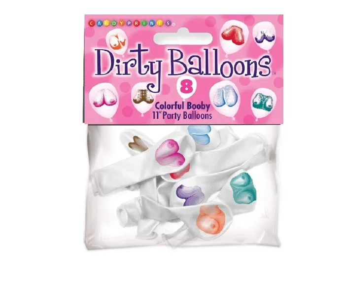 Pleasher Spot Vibrators Dirty Balloons Colorful Booby