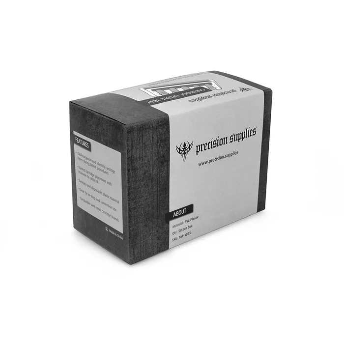 Precision Disposable Cartridge Needle Tray Box of 50 Precision Anal