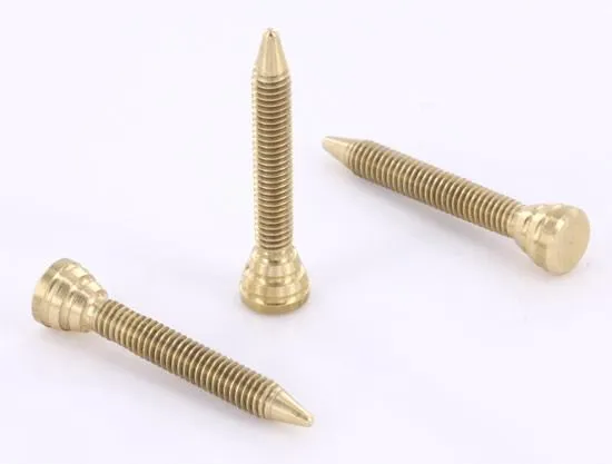 Precision Long Brass Contact Screw M4 Metric Version 4 Vibrators