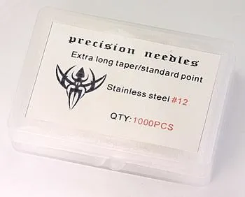 Precision Needles Female Sex Toys 12 Standard 1000 Loose Tattoo Needles Extra Long Taper Precision Needles Female Sex Toys 12 Standard 1000 Loose Tattoo Needles Extra Long Taper