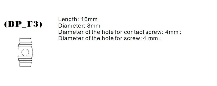 Precision Vibrators Copper Front Binding Post M4 Metric Version 1