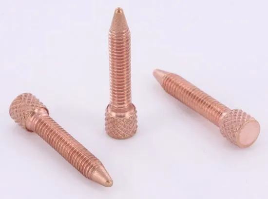 Precision Vibrators Short Copper Contact Screw M4 Metric Version 2