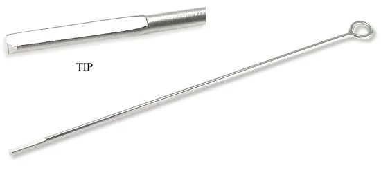 Professional Tattoo Needle Bars with Flat Tip 100 Bars Precision Needles Male Sex Toys