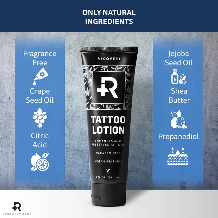 Recovery Vibrators Free Gift Recovery Tattoo Lotion 3oz Tube