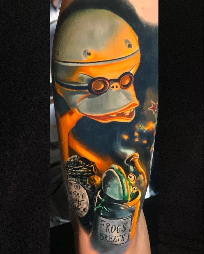 Restraints Ben Ochoas Leather Fusion Tattoo Ink Pick Size Fusion