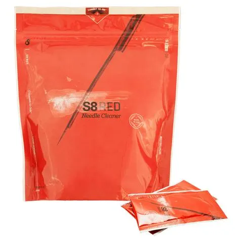S8 Tattoo Vibrators S8 Red Tattoo Needle Cleaner Pick Quantity