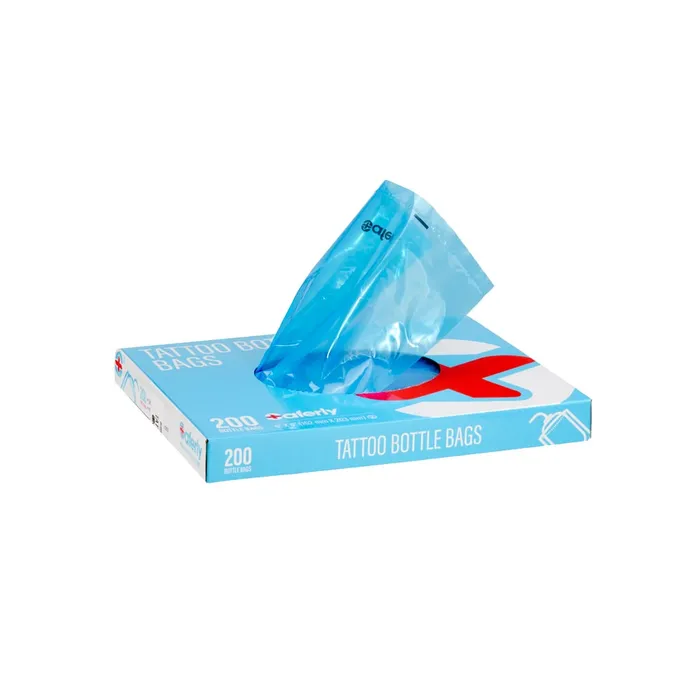 Saferly Anal Box of 200 Saferly Bottle Bags 6 x 8 Sheets