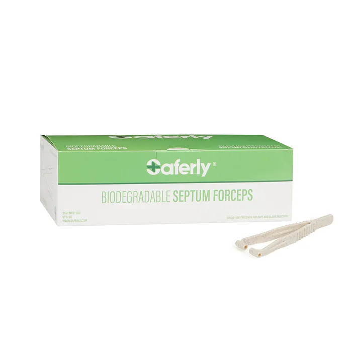 Saferly Anal Saferly Biodegradable Septum Forceps Box of 25