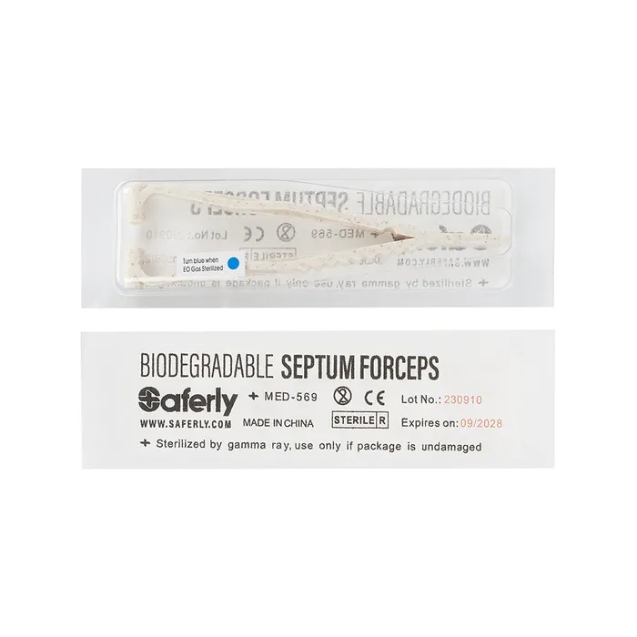 Saferly Anal Saferly Biodegradable Septum Forceps Box of 25