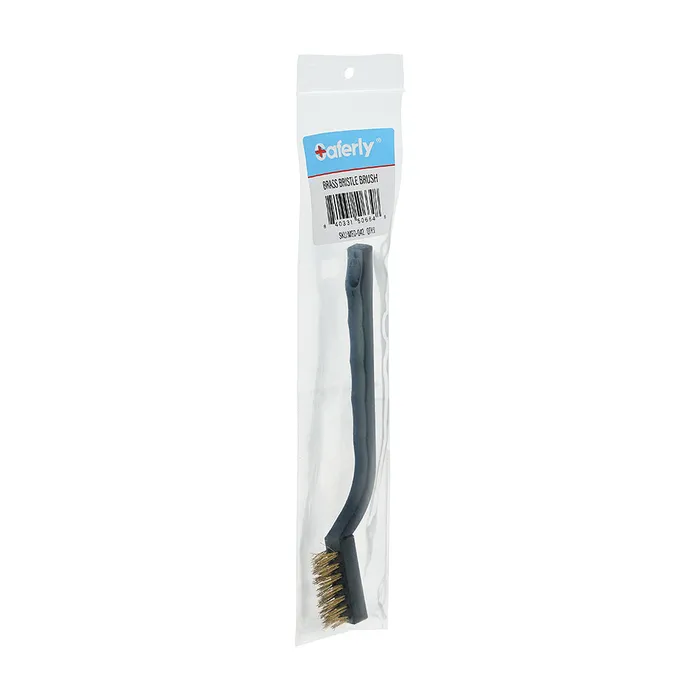 Saferly Male Sex Toys Brass Bristle Brush Tattoo Tube Tip Cleaning Brush Shop Brush