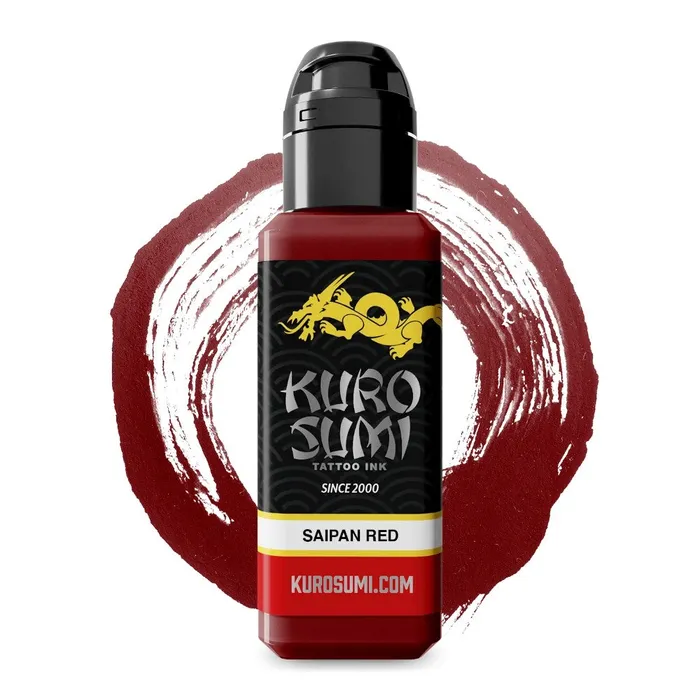 Saipan Red Kuro Sumi Tattoo Ink Pick Size Kuro Sumi Vibrators