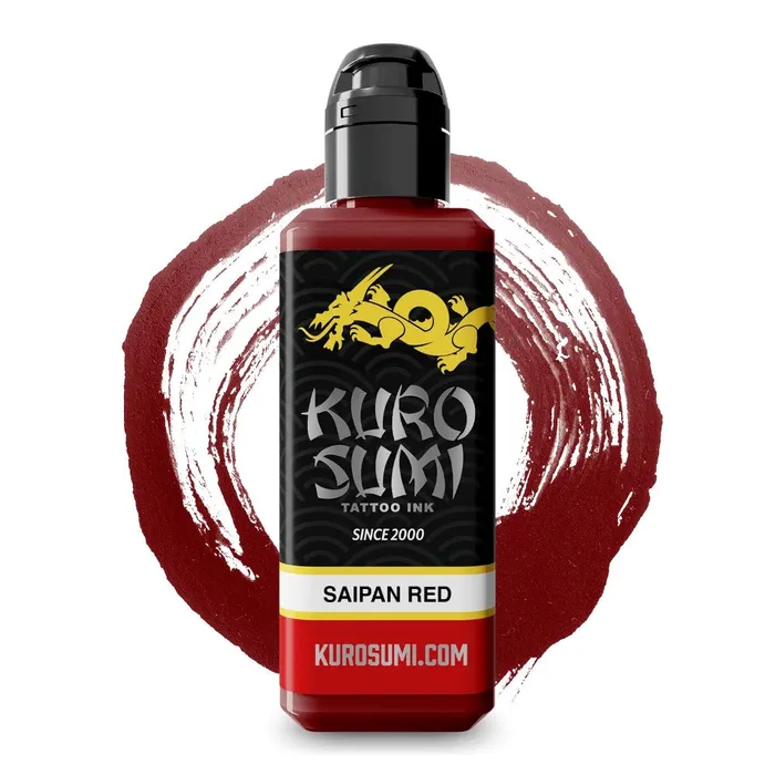 Saipan Red Kuro Sumi Tattoo Ink Pick Size Kuro Sumi Vibrators