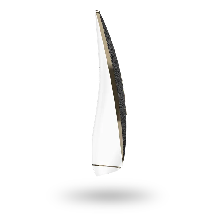 Satisfyer Satisfyer Luxury Air Pulsation Vibration Gold Black Leather Vibrators