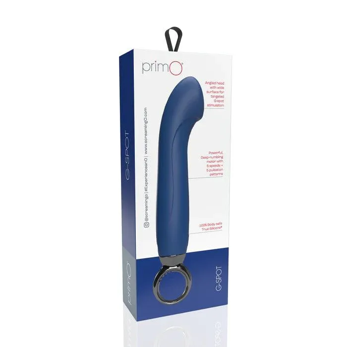 Screaming O Vibrators Screaming O Primo GSpot Blueberry