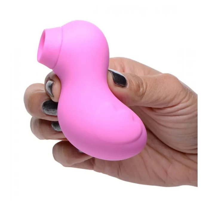 Shegasm Sucky Ducky Silicone Clitoral Stimulator Pink XR Brand Female Sex Toys