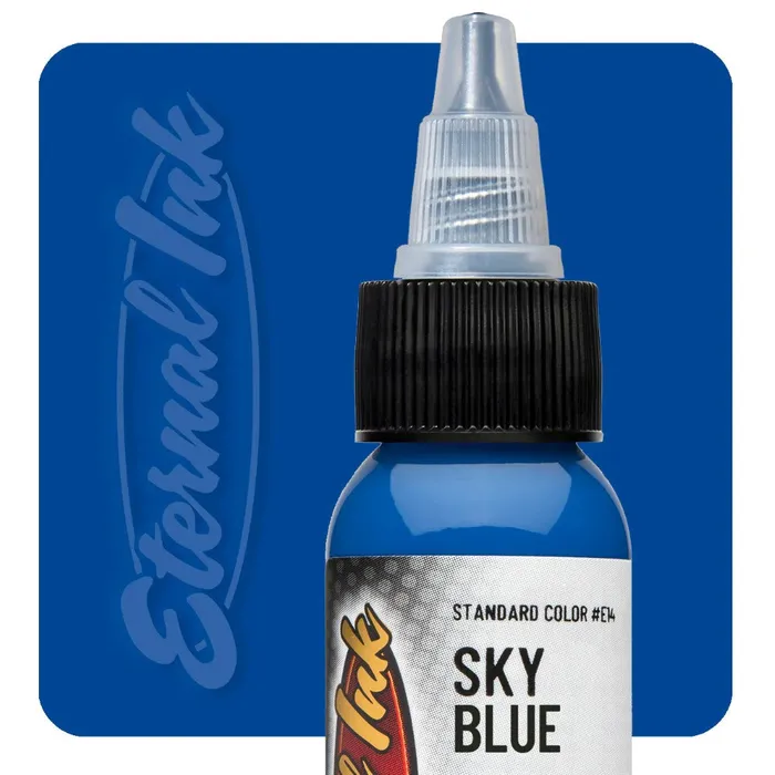 Sky Blue Eternal Tattoo Ink Pick Your Size Eternal Vibrators