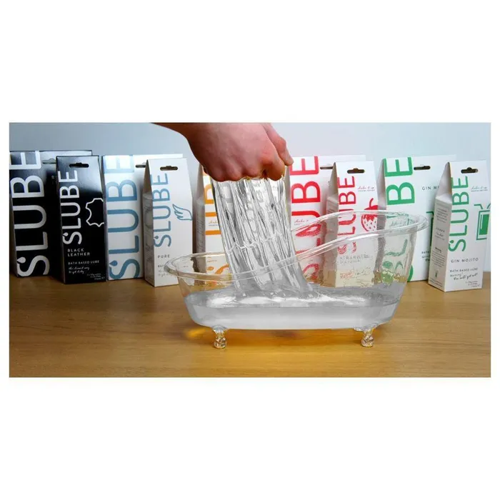 Slube Anal Slube Bath Based Lube 2 x 125g Sachets for 1 bath 3 Scents