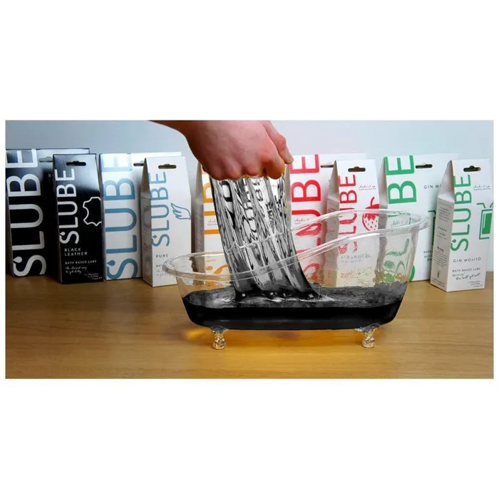 Slube Anal Slube Bath Based Lube 2 x 125g Sachets for 1 bath 3 Scents