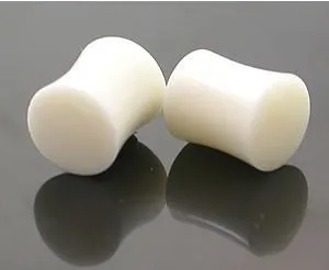 Solid Bone Double Flared Plug Price Per 1 Elementals Organics Anal