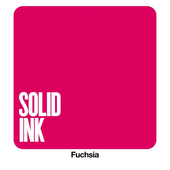 Solid Ink Fuchsia Solid Ink Pick Size Vibrators