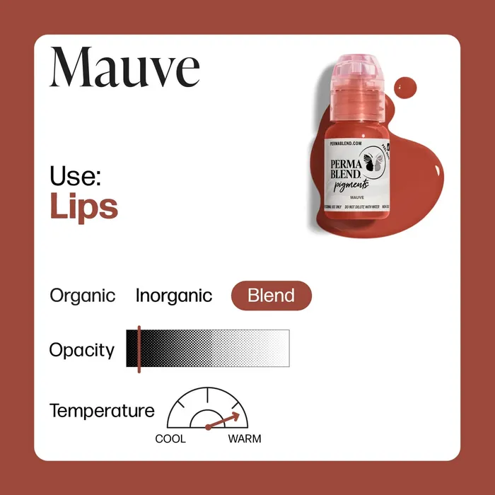 Sultry Lip Mauve Perma Blend Pick Size Perma Blend Male Sex Toys