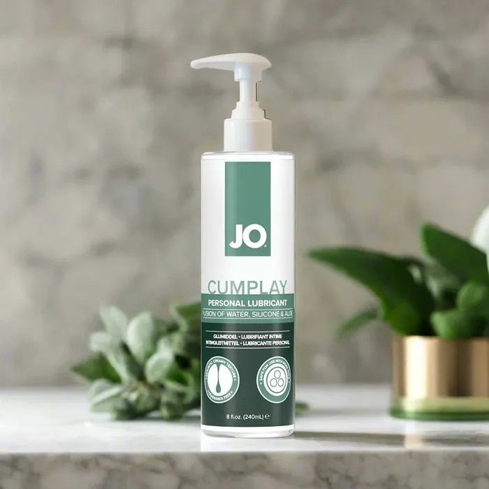 System JO United Consortium Inc Lubricants JO Cumplay Hybrid Personal Lubricant 8 oz 240 mL System JO United Consortium Inc Lubricants JO Cumplay Hybrid Personal Lubricant 8 oz 240 mL