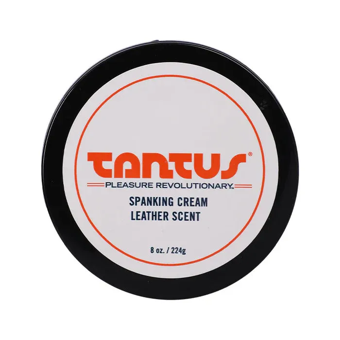 Tantus Restraints Tantus Apothecary Spanking Cream Leather Scent 8 oz