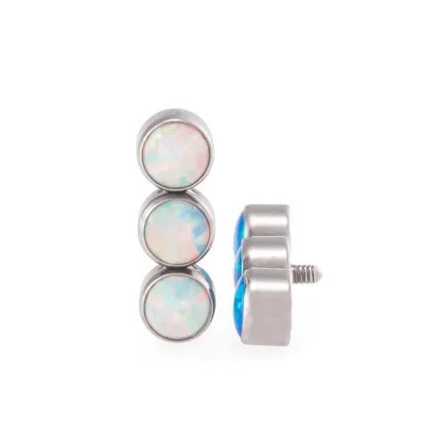 Tilum 14g12g Internally Threaded 4mm Opal Stop Light Cluster Top Price Per 1 Tilum Dildos