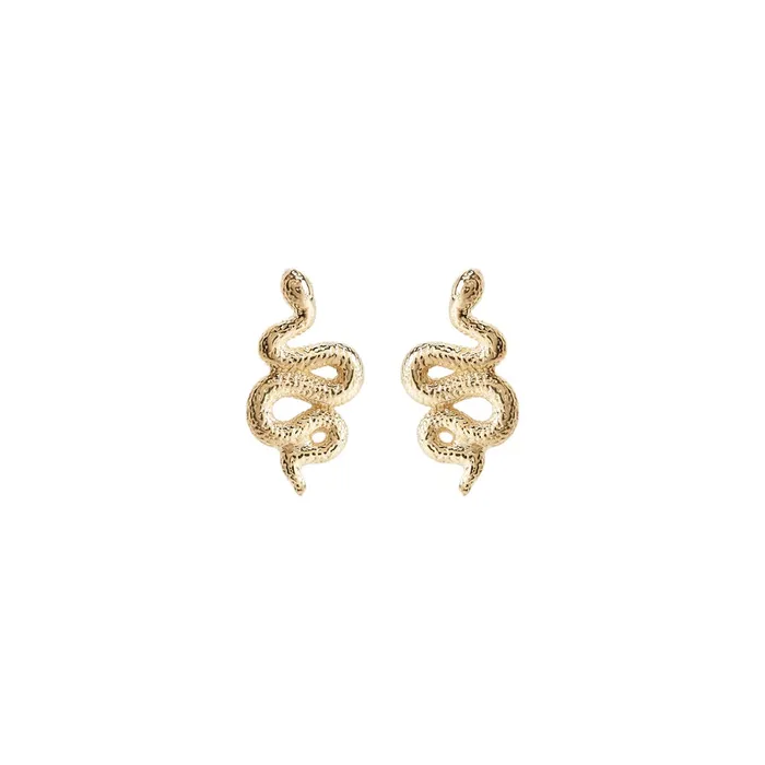 Tilum 14kt Yellow Gold Snake Threadless Top Price Per 1 Pick Orientation Tilum Vibrators