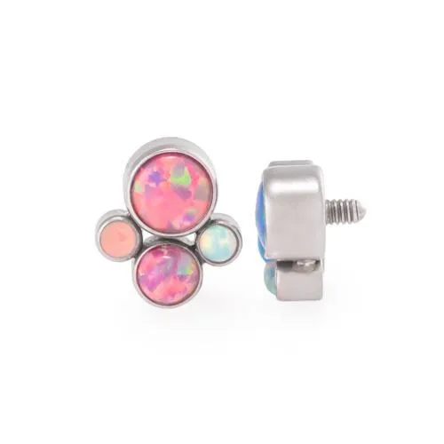 Tilum 18g16g Internally Threaded Bubble Cluster Top Choose 4mm Opal Price Per 1 Tilum Vibrators Tilum 18g16g Internally Threaded Bubble Cluster Top Choose 4mm Opal Price Per 1 Tilum Vibrators
