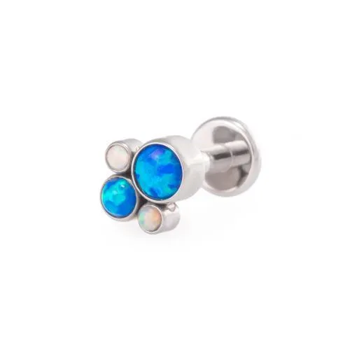 Tilum 18g16g Internally Threaded Bubble Cluster Top Choose 4mm Opal Price Per 1 Tilum Vibrators