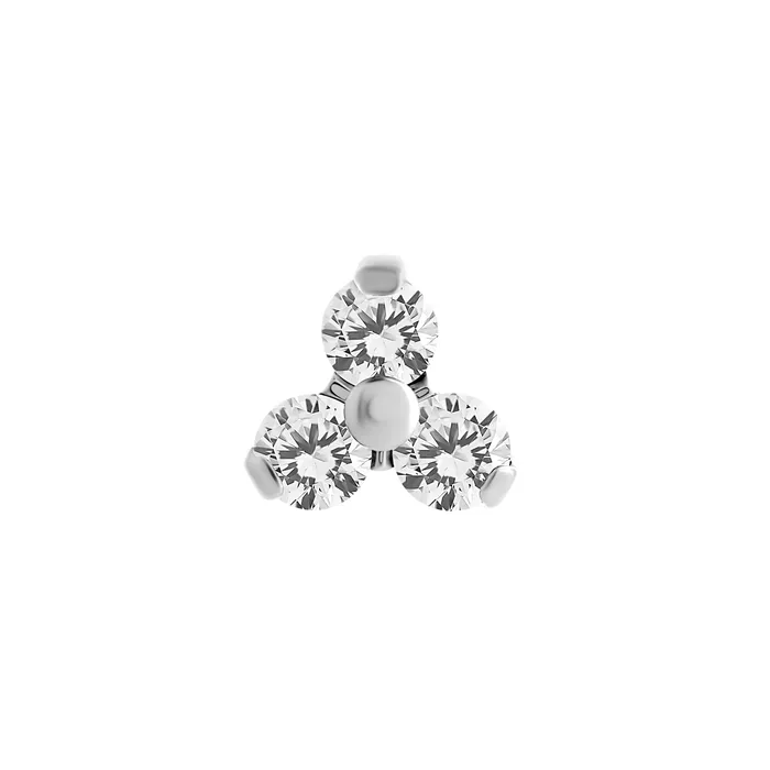 Tilum 18g16g Internally Threaded Titanium Jewel Trinity Top Large Price Per 1 Tilum Male Sex Toys Tilum 18g16g Internally Threaded Titanium Jewel Trinity Top Large Price Per 1 Tilum Male Sex Toys