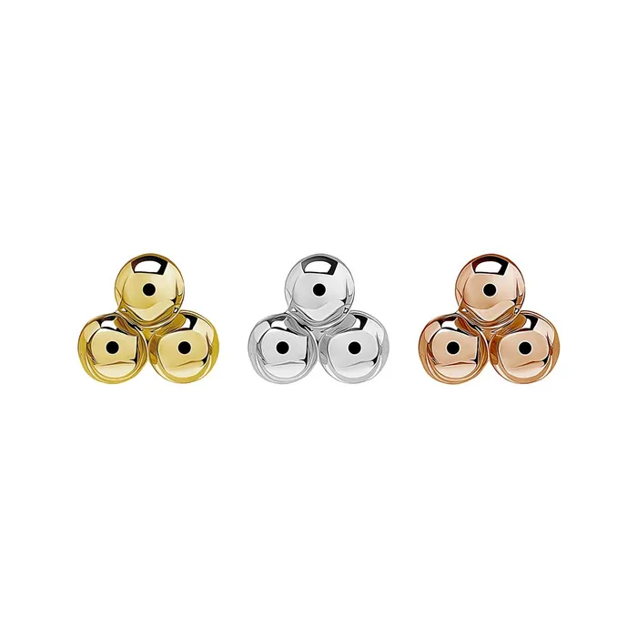 Tilum Anal Tilum 14kt Trinity Beads Threadless Top Pick Gold Color Price Per 1 Tilum Anal Tilum 14kt Trinity Beads Threadless Top Pick Gold Color Price Per 1