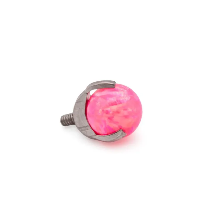 Tilum Male Sex Toys Tilum 14g12g Internal 5mm ProngSet Opal Ball Price Per 1