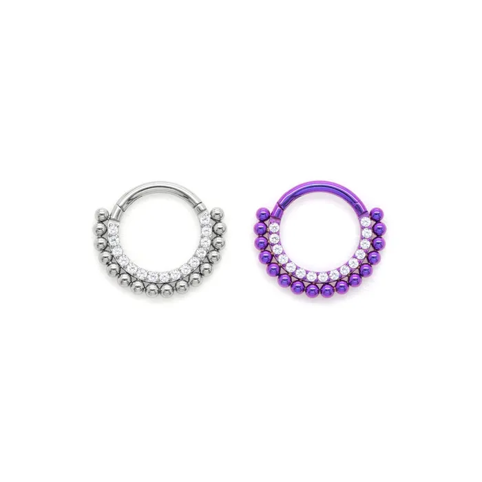 Tilum Male Sex Toys Tilum 16g Jewels and Micron Beads Titanium Clicker Price Per 1