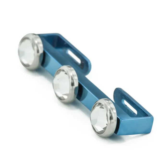 Tilum Male Sex Toys Tilum Surface Staple Flat Titanium Bar with 14g12g Internally Threaded Holes Price Per 1