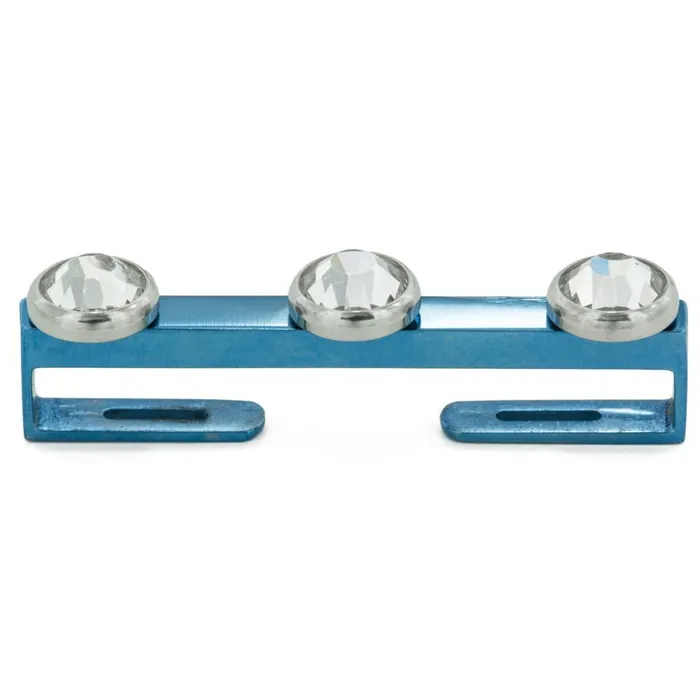 Tilum Male Sex Toys Tilum Surface Staple Flat Titanium Bar with 14g12g Internally Threaded Holes Price Per 1